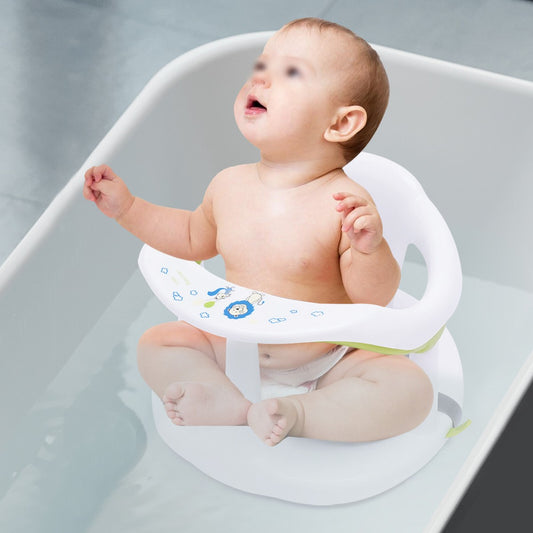 Baby Bath Shower Stool with Suction Cup Base